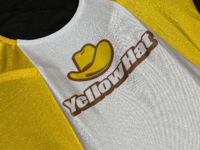 ホワイトとイエローのRQデザイン★イベント衣装用ハイレグレオタード★Mサイズ < レジャー/スポーツ ホワイトとイエローのRQデザイン★イベント衣装用ハイレグレオタード★Mサイズ < レジャー/スポーツの