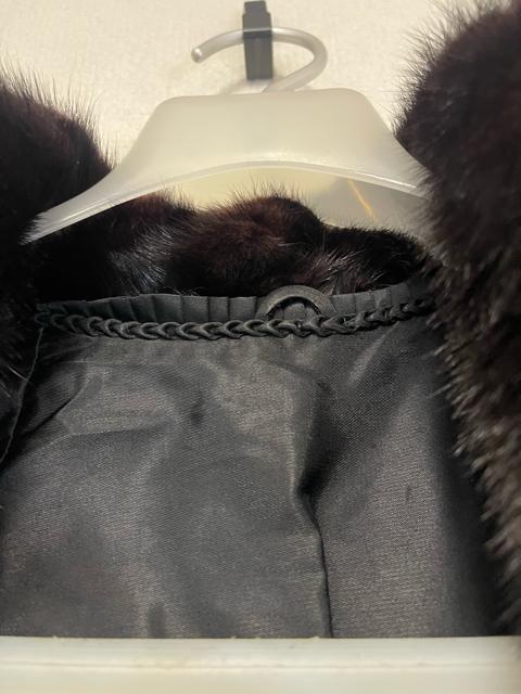 ミンク 毛皮 毛皮コート アウター ブラック < 女性ファッション ミンク 毛皮 毛皮コート アウター ブラック < 女性ファッションの