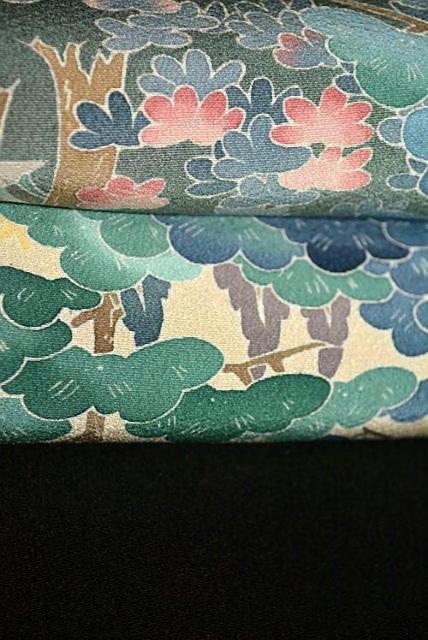 黒留袖 最高峰 新品同様 十日町友禅作家 岡村蒼風 暈し染め 風景文 花柄 比翼付 身丈157.5cm 裄丈63cm T3678 < 女性ファッション 黒留袖 最高峰 新品同様 十日町友禅作家 岡村蒼風 暈し染め 風景文 花柄 比翼付 身丈157.5cm 裄丈63cm T3678 < 女性ファッションの