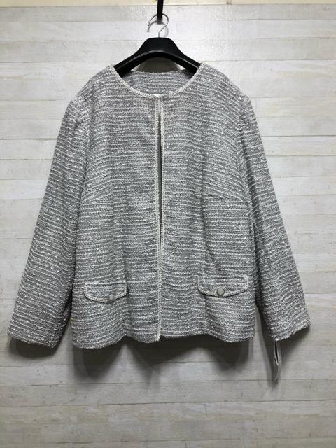 新品☆6L♪柔らか素材で楽なワンピーススーツ♪セレブレイトスーツにも♪☆R192 < 女性ファッション 新品☆6L♪柔らか素材で楽なワンピーススーツ♪セレブレイトスーツにも♪☆R192 < 女性ファッションの