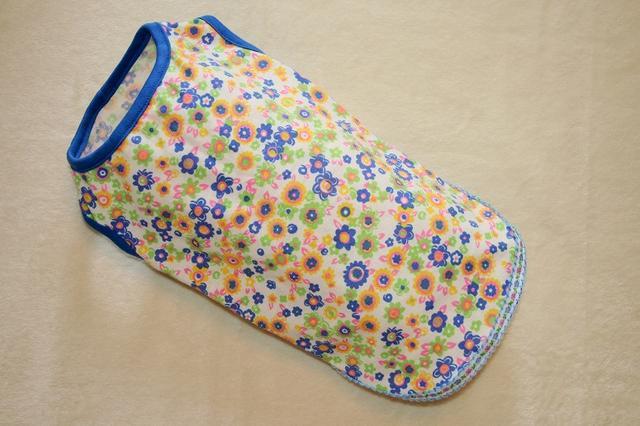 花柄プリントノースリーブTシャツ胴40ccmダックス用 < ペット/手芸/園芸  花柄プリントノースリーブTシャツ胴40ccmダックス用  < ペット/手芸/園芸の