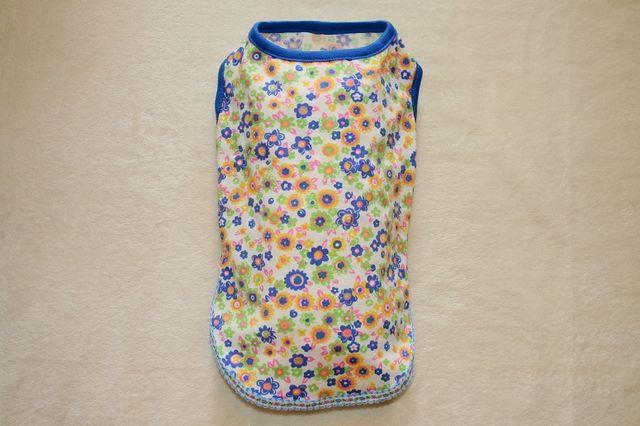 花柄プリントノースリーブTシャツ胴40ccmダックス用 < ペット/手芸/園芸  花柄プリントノースリーブTシャツ胴40ccmダックス用 < ペット/手芸/園芸の