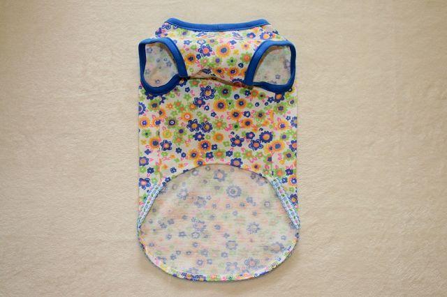 花柄プリントノースリーブTシャツ胴40ccmダックス用 < ペット/手芸/園芸  花柄プリントノースリーブTシャツ胴40ccmダックス用 < ペット/手芸/園芸の