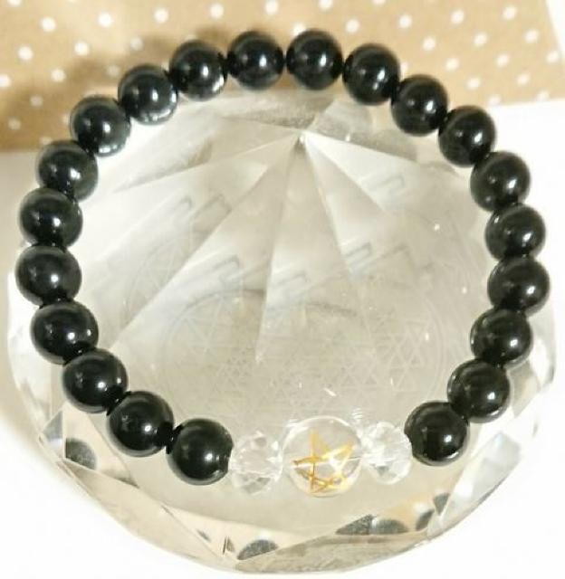 開運(五芒星)ブレス17.5p < 男性アクセサリー/時計 開運(五芒星)ブレス17.5p < 男性アクセサリー/時計の