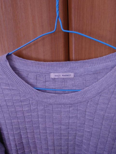 美品☆薄手のグレーニットLL < 女性ファッション  美品☆薄手のグレーニットLL < 女性ファッションの