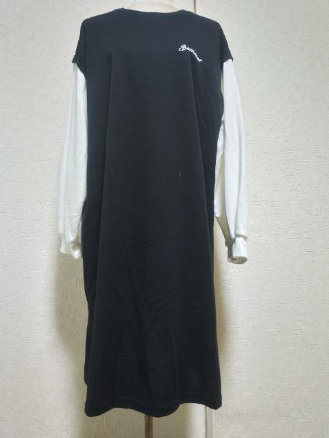 試着のみ★大きいサイズ★一体型チュニワンピ★3L < 女性ファッション 試着のみ★大きいサイズ★一体型チュニワンピ★3L < 女性ファッションの