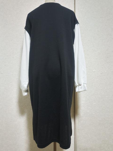 試着のみ★大きいサイズ★一体型チュニワンピ★3L < 女性ファッション 試着のみ★大きいサイズ★一体型チュニワンピ★3L < 女性ファッションの