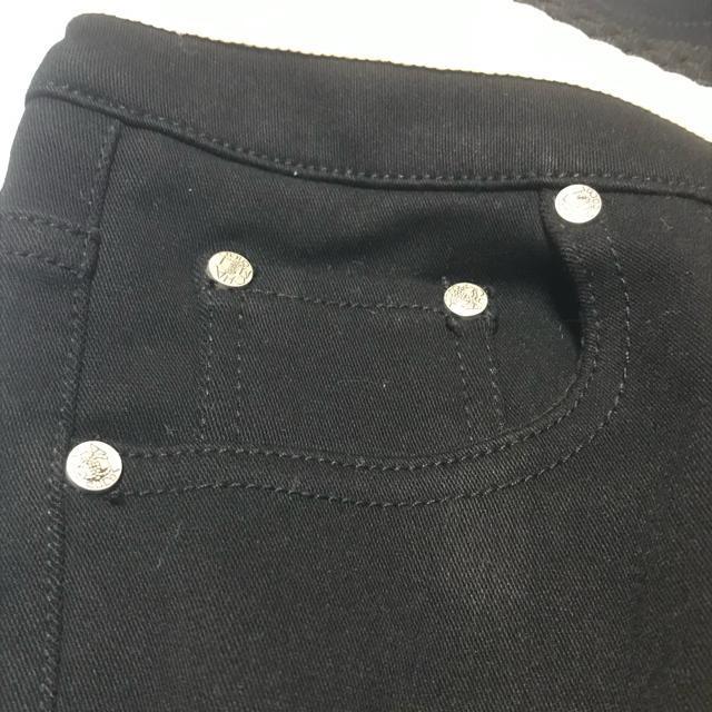 正規品 シャネル CoCoボタン スリムパンツ ブラック/ホワイト S < ブランド  正規品 シャネル CoCoボタン スリムパンツ ブラック/ホワイト S < ブランドの