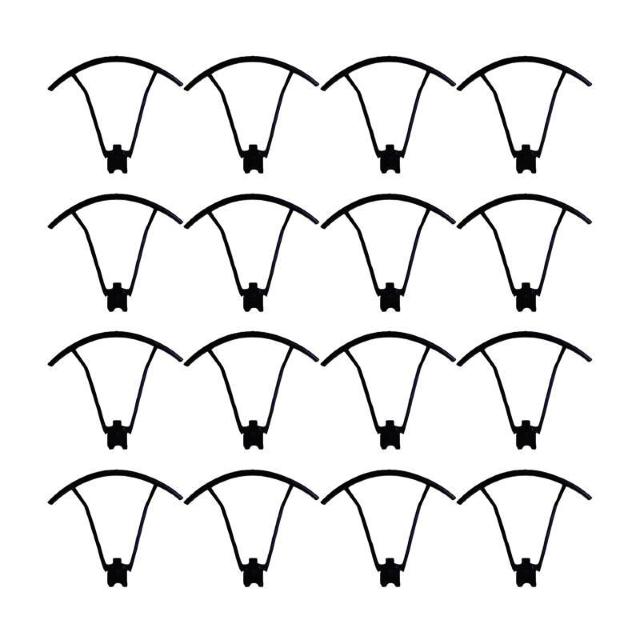 ドローン プロペラガード 4組セット (16個) 汎用 #701 < ホビー ドローン プロペラガード 4組セット (16個) 汎用 #701 < ホビーの