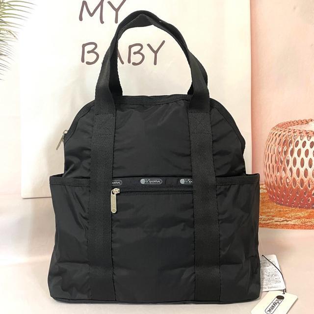 ★新品★レスポートサック LeSportsac リュック リュックサック トートバッグ 2wayトート 2442 ブラック 黒色 < 女性ファッション  ★新品★レスポートサック LeSportsac リュック リュックサック トートバッグ 2wayトート 2442 ブラック 黒色  < 女性ファッションの