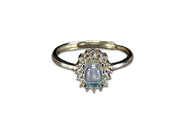 一点物ブルームーンストーン銀925リング天然石約17号指輪U0604RYZa < 女性アクセサリー/時計  一点物ブルームーンストーン銀925リング天然石約17号指輪U0604RYZa  < 女性アクセサリー/時計の