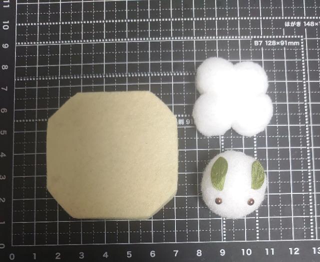 ハンドメイド♪カップ入り!ポンポン和菓子『お月見団子』白うさぎ < ペット/手芸/園芸 ハンドメイド♪カップ入り!ポンポン和菓子『お月見団子』白うさぎ < ペット/手芸/園芸の