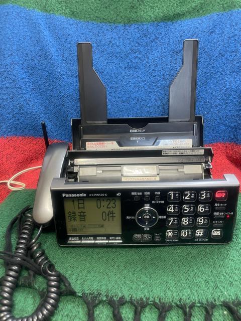 �p�i�\�j�b�N FAX�t�@�b�N�X KX-PW520-K fax�d�b�@ ���������� Panasonic FAX�d�b�@ �d�b�@ �� �Ɠd/AV�� 