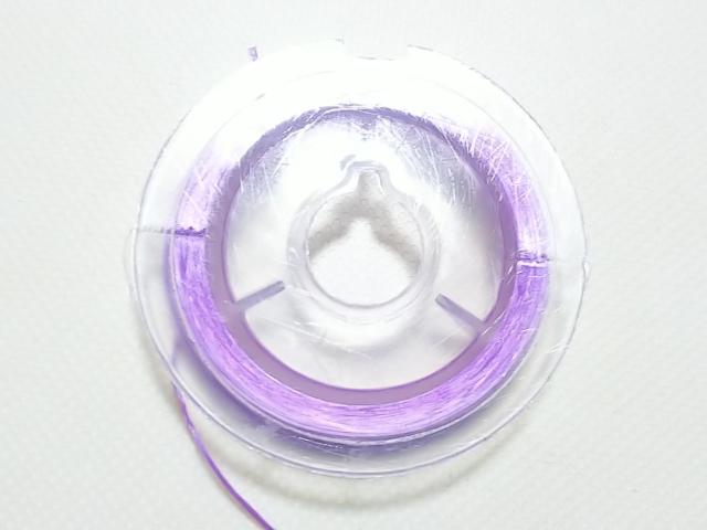 cocco★水晶の線 (ラベンダー)0.8mm 小巻 < 女性アクセサリー/時計 cocco★水晶の線 (ラベンダー)0.8mm 小巻 < 女性アクセサリー/時計の