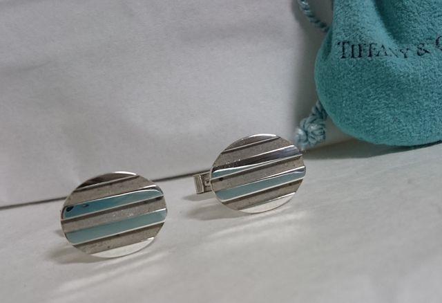 正規限定 TIFFANYティファニー ストライプ×鏡面オーバルカフスSV925 ラウンドボタン < ブランド  正規限定 TIFFANYティファニー ストライプ×鏡面オーバルカフスSV925 ラウンドボタン  < ブランドの