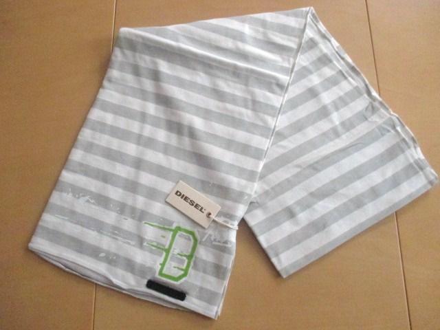 ☆DIESEL ディーゼル ボーダー柄 マフラー/ストール/メンズ☆新品 < ブランド  ☆DIESEL ディーゼル ボーダー柄 マフラー/ストール/メンズ☆新品  < ブランドの