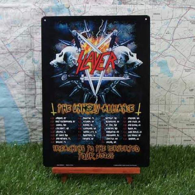 新品【ブリキ看板】Slayer/スレイヤー The Unholy Alliance < ホビー  新品【ブリキ看板】Slayer/スレイヤー The Unholy Alliance  < ホビーの