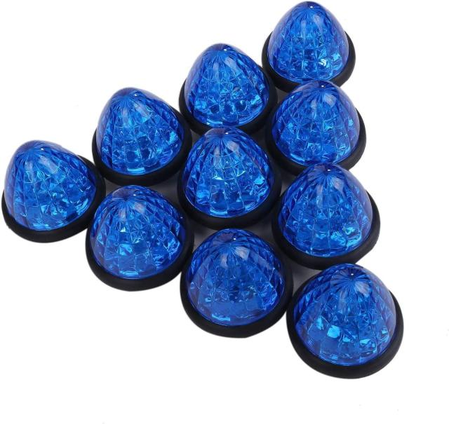 マーカーランプ LED 24V 10個セット サイドマーカー ブルー < 自動車/バイク マーカーランプ LED 24V 10個セット サイドマーカー ブルー < 自動車/バイク