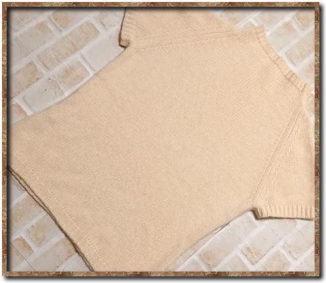 ミッシェルクラン カシミヤ100%ハイネックニット アイボリー < ブランド  ミッシェルクラン カシミヤ100%ハイネックニット アイボリー < ブランドの