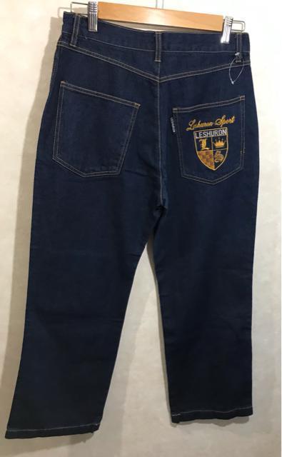 新品 レシュロンスポーツ デニムパンツ ウエスト76 < 女性ファッション  新品 レシュロンスポーツ デニムパンツ ウエスト76 < 女性ファッションの