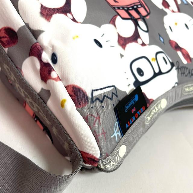 ★新品★LeSportsac レスポートサック ハローキティー グレー ショルダーバッグ ミニショルダー 2780 送料無料 < 女性ファッション  ★新品★LeSportsac レスポートサック ハローキティー グレー ショルダーバッグ ミニショルダー 2780 送料無料 < 女性ファッションの