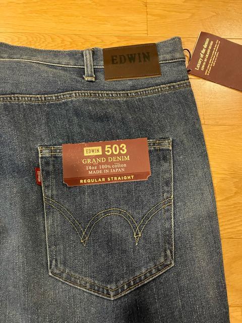 EDWIN 503 EHbVfj傫sizeW50 132cm  uh 