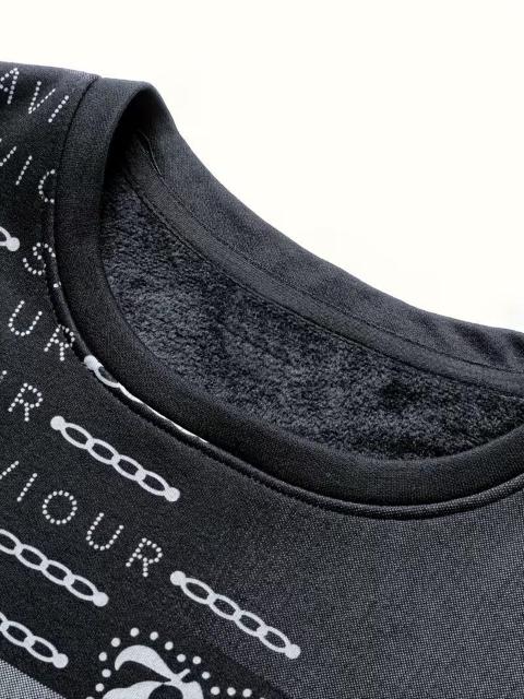 超お買い得2190円★メンズ スウェットシャツ -Saved & Jesus USAサイズM(日本サイズXL相当)ディープグレー < 男性ファッション 超お買い得2190円★メンズ スウェットシャツ -Saved & Jesus USAサイズM(日本サイズXL相当)ディープグレー < 男性ファッションの