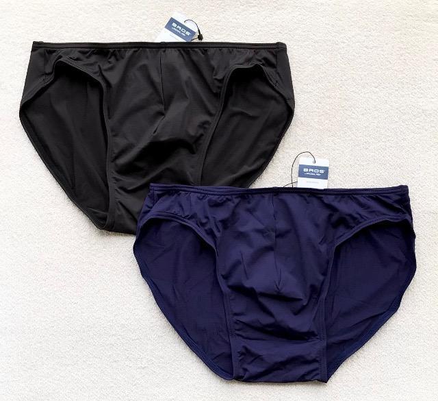 Wacoal BROS ビキニ ブリーフ Lサイズ ブラック/ネイビー 2枚セット < 男性ファッション Wacoal BROS ビキニ ブリーフ Lサイズ ブラック/ネイビー 2枚セット < 男性ファッションの