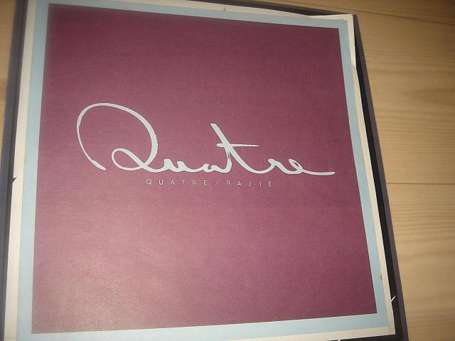 ���W Rajie - �L���g�� QUATRE �l�C�� �� CD/DVD/�r�f�I�� 