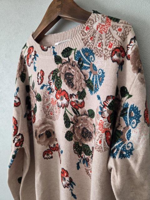 LA MONET�j�b�g���t�����[�v�����g�̃x�[�W���j�b�g/�^�O�t���V�i�� �� �����t�@�b�V������ 