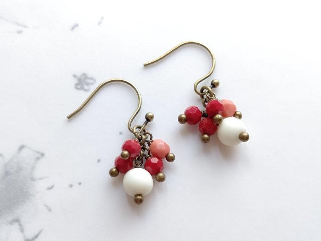 *こっくりカラーのショートピアス* 19035 < 女性ファッション *こっくりカラーのショートピアス* 19035 < 女性ファッションの