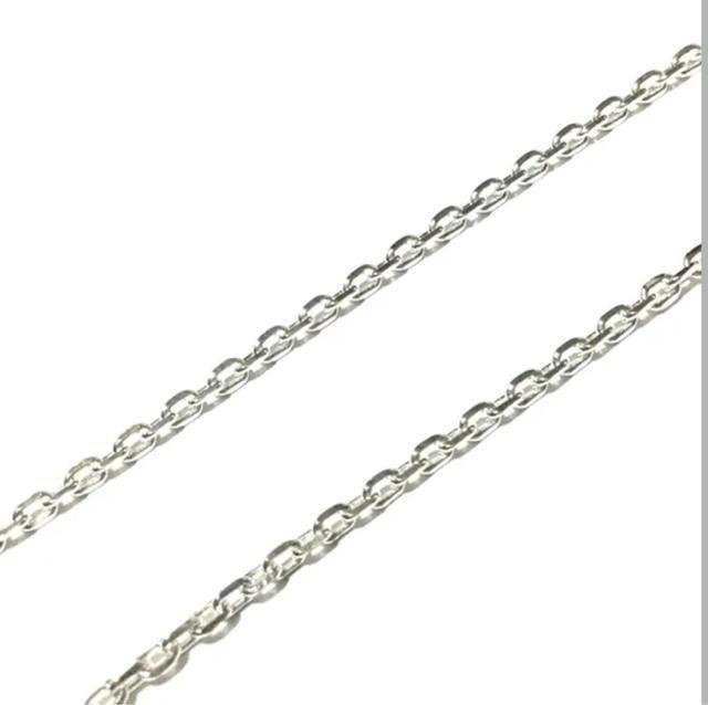 silver925/2面カット あずきチェーン/幅 約1.3mm/長さ 約45cm引き輪【 SALE価格】 < 女性アクセサリー/時計  silver925/2面カット あずきチェーン/幅 約1.3mm/長さ 約45cm引き輪【 SALE価格】  < 女性アクセサリー/時計の