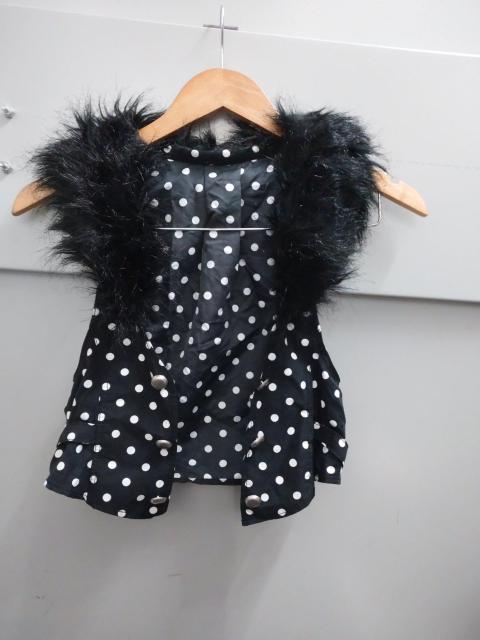 RE  DARK☆2ピースドット柄ベアロンパース < ブランド  RE  DARK☆2ピースドット柄ベアロンパース < ブランドの