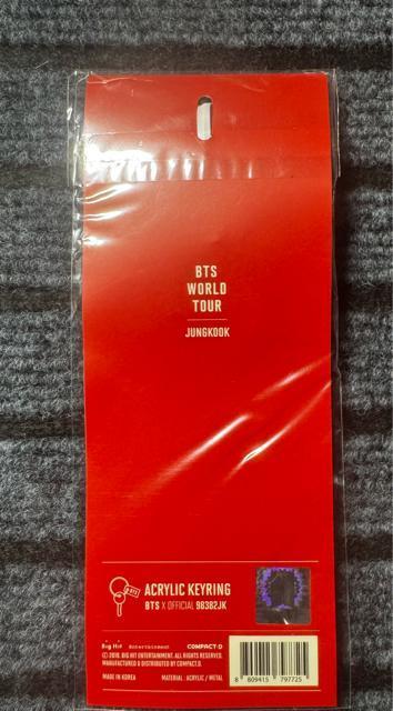 BTS ジョングク アクリルキーリング < タレントグッズ BTS ジョングク アクリルキーリング < タレントグッズの