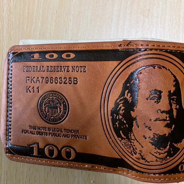 未使用 新品 100ドル紙幣柄財布 < 女性ファッション  未使用 新品 100ドル紙幣柄財布 < 女性ファッションの