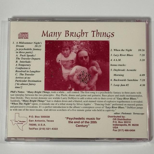 Many Bright Things / 輝けるものすべて < CD/DVD/ビデオ  Many Bright Things / 輝けるものすべて < CD/DVD/ビデオの