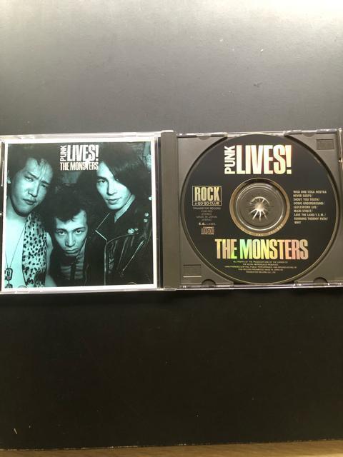 THE MONSTERS/PUNK LIVES??m󏭁n  CD/DVD/rfI 