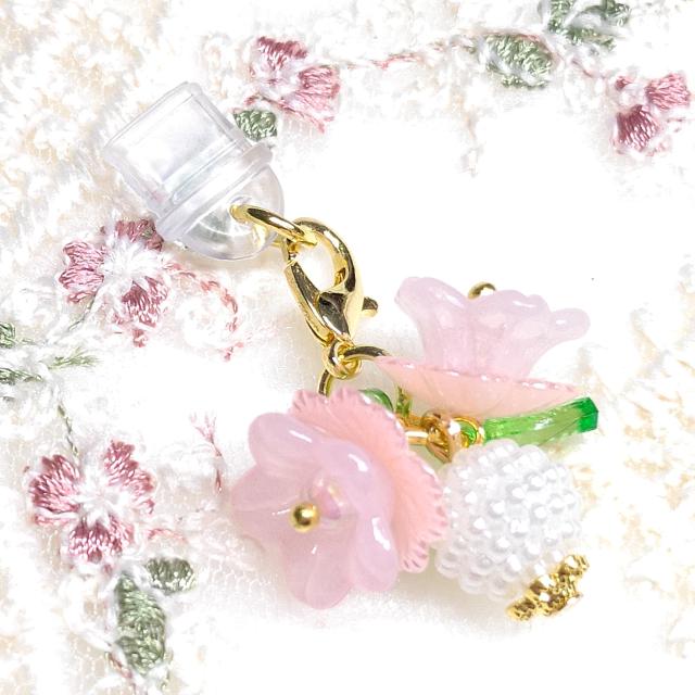 ハンドメイド☆コネクターキャップ☆type-C専用☆お花ピンク < 女性ファッション ハンドメイド☆コネクターキャップ☆type-C専用☆お花ピンク < 女性ファッションの