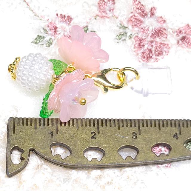 ハンドメイド☆コネクターキャップ☆type-C専用☆お花ピンク < 女性ファッション ハンドメイド☆コネクターキャップ☆type-C専用☆お花ピンク < 女性ファッションの