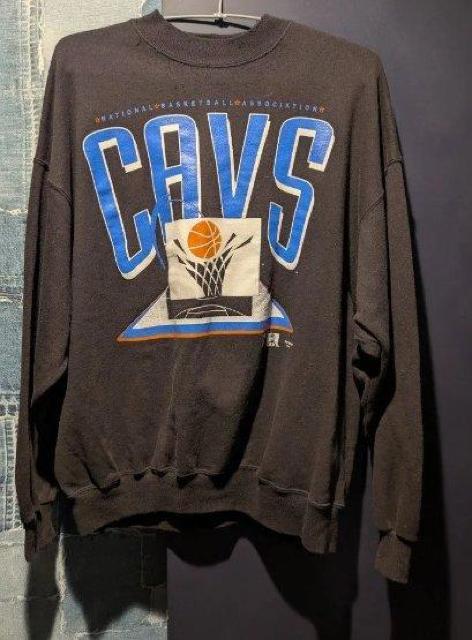 CAVS/キャブス/NBA /バスケ/スウェット/トレーナー/クルーネック/90s/ヴィンテージ/VINTAGE/ビンテージ < 男性ファッション CAVS/キャブス/NBA /バスケ/スウェット/トレーナー/クルーネック/90s/ヴィンテージ/VINTAGE/ビンテージ < 男性ファッションの