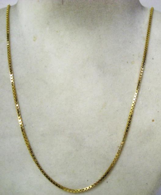 極美品 750 18金 ネックレス ベネチアン 60cm < 女性アクセサリー/時計 極美品 750 18金 ネックレス ベネチアン 60cm < 女性アクセサリー/時計の