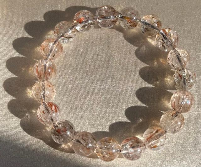 天然石ブラックゴールド・スーパーセブン・ブレスレット 珠約10mm < 女性アクセサリー/時計 天然石ブラックゴールド・スーパーセブン・ブレスレット 珠約10mm < 女性アクセサリー/時計の