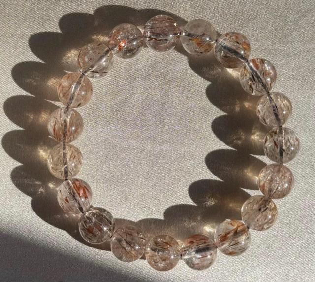 天然石ブラックゴールド・スーパーセブン・ブレスレット 珠約10mm < 女性アクセサリー/時計 天然石ブラックゴールド・スーパーセブン・ブレスレット 珠約10mm < 女性アクセサリー/時計の