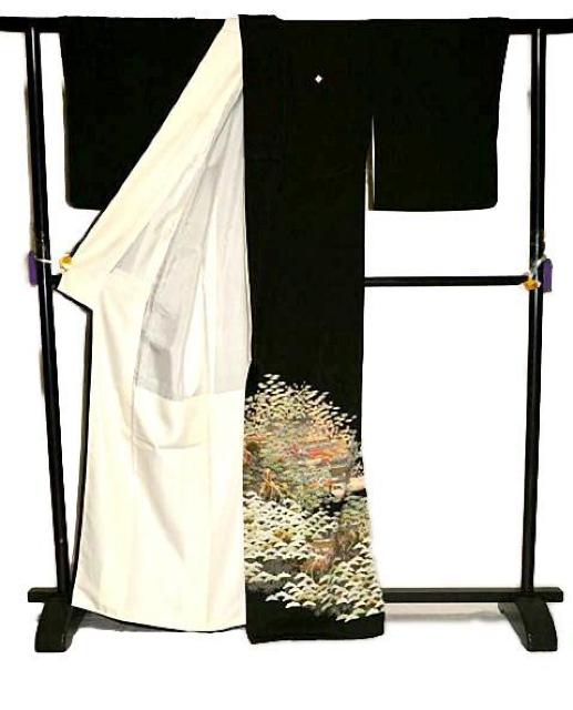 黒留袖 送料無料 最高峰 美品 重鎮候補 本場加賀友禅作家 杉浦伸 風景花文 比翼付 身丈167.5cm 裄66cm T3679 < 女性ファッション 黒留袖 送料無料 最高峰 美品 重鎮候補 本場加賀友禅作家 杉浦伸 風景花文 比翼付 身丈167.5cm 裄66cm T3679 < 女性ファッションの
