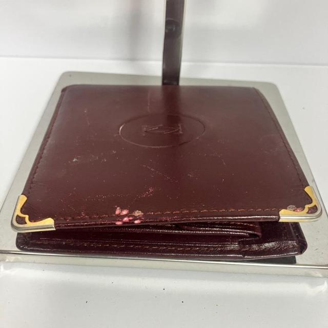 カルティエ 二つ折り財布 CARTIER マスト ドゥ カルティエ ボルドー < ブランド カルティエ 二つ折り財布 CARTIER マスト ドゥ カルティエ ボルドー < ブランドの