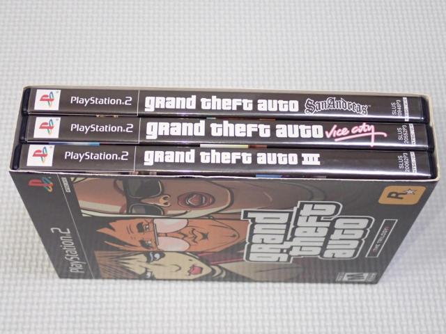 PS2★grand theft auto THE TRILOGY 海外版 北米版 < ゲーム本体/ソフト PS2★grand theft auto THE TRILOGY 海外版 北米版 < ゲーム本体/ソフトの