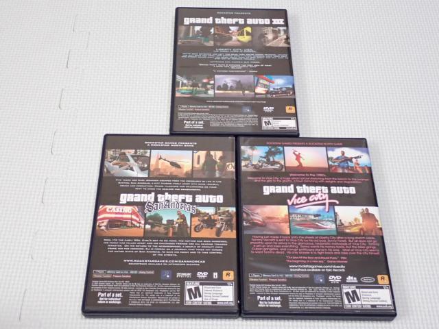 PS2★grand theft auto THE TRILOGY 海外版 北米版 < ゲーム本体/ソフト PS2★grand theft auto THE TRILOGY 海外版 北米版 < ゲーム本体/ソフトの