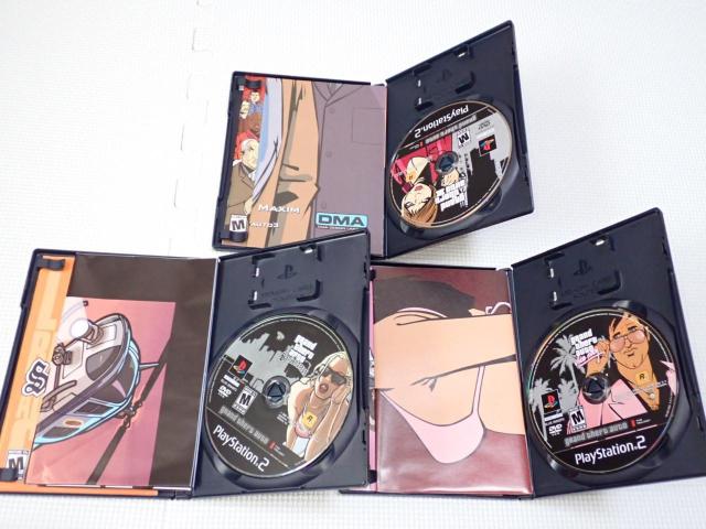 PS2★grand theft auto THE TRILOGY 海外版 北米版 < ゲーム本体/ソフト PS2★grand theft auto THE TRILOGY 海外版 北米版 < ゲーム本体/ソフトの