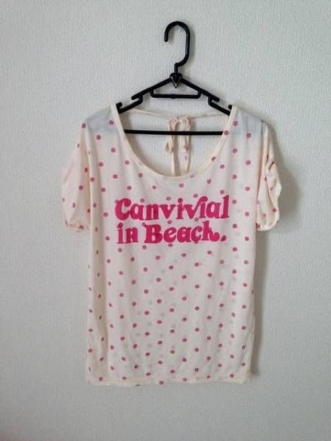 ディグレース★ドット バックリボン カットソー Tシャツ < ブランド  ディグレース★ドット バックリボン カットソー Tシャツ  < ブランドの