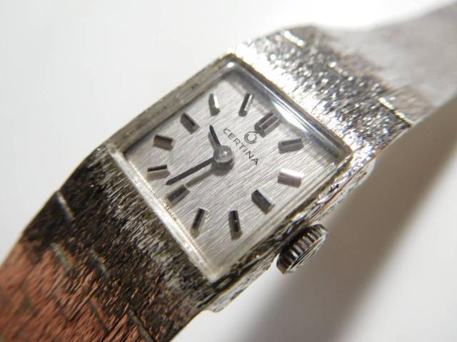 CERTINAのレディース腕時計 手巻き 稼動品 美品!。 < 女性アクセサリー/時計  CERTINAのレディース腕時計 手巻き 稼動品 美品!。 < 女性アクセサリー/時計の